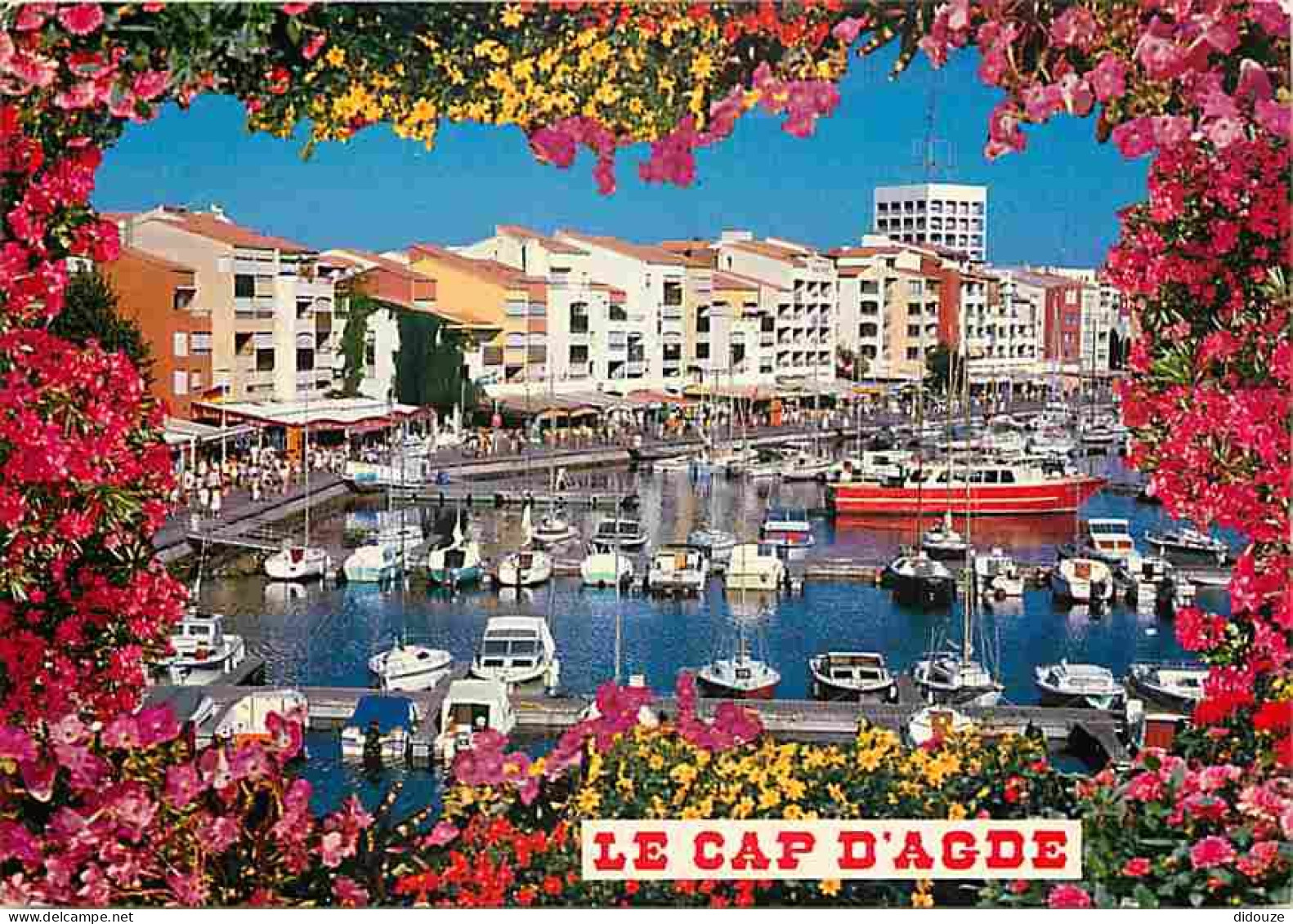 34 - Le Cap D'Agde - Le Port - Bateaux - Flamme Postale De Agde - CPM - Voir Scans Recto-Verso - Agde