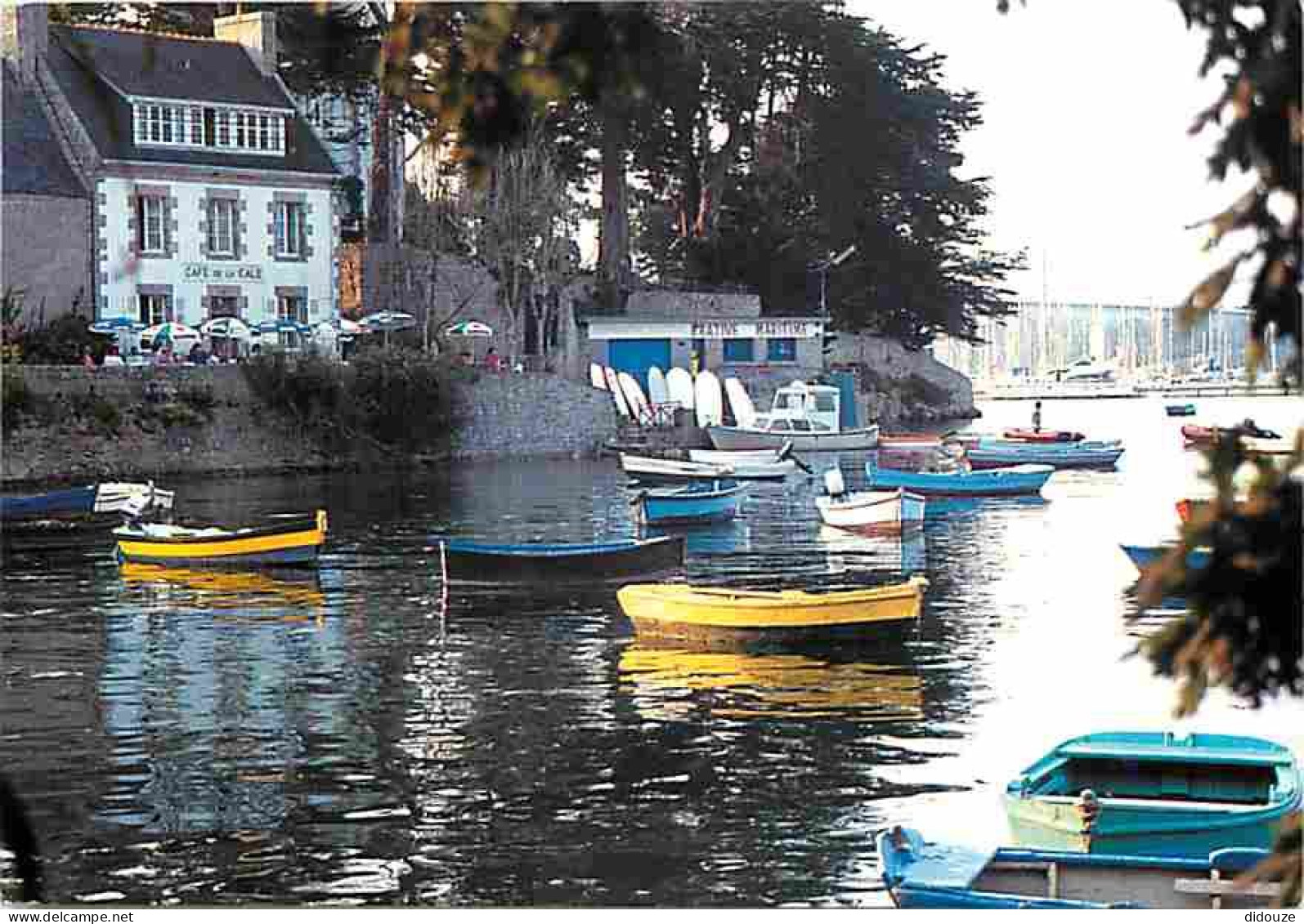 29 - Combrit - Sainte Marine - Marée Haute Sur Le Port - Café De La Cale - Voir Scans Recto Verso  - Combrit Ste-Marine