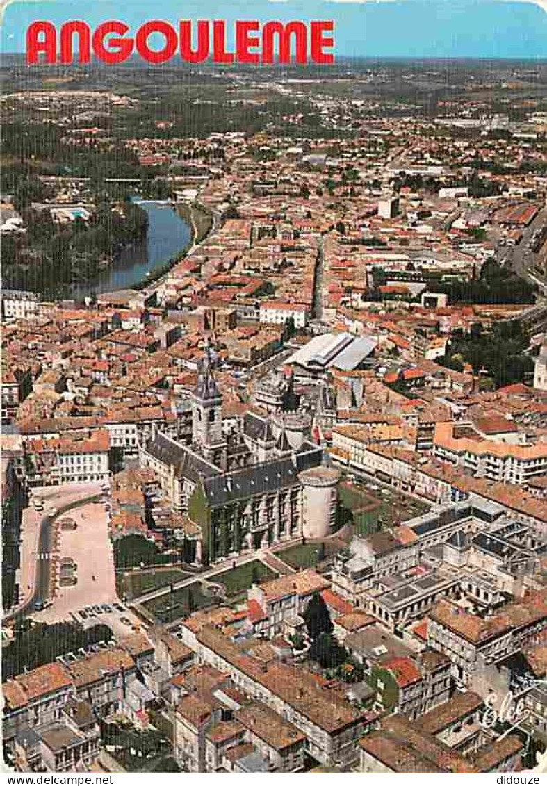 16 - Angouleme - Vue Générale Du Centre Ville Avec L'Hôtel De Ville - Vue Aérienne - Carte Neuve - CPM - Voir Scans Rect - Angouleme