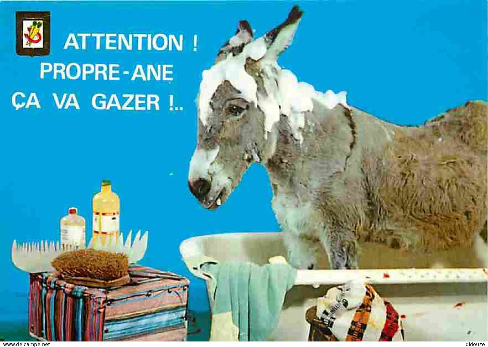 Animaux - Anes - Carte Humoristique - Carte Neuve - CPM - Voir Scans Recto-Verso - Donkeys