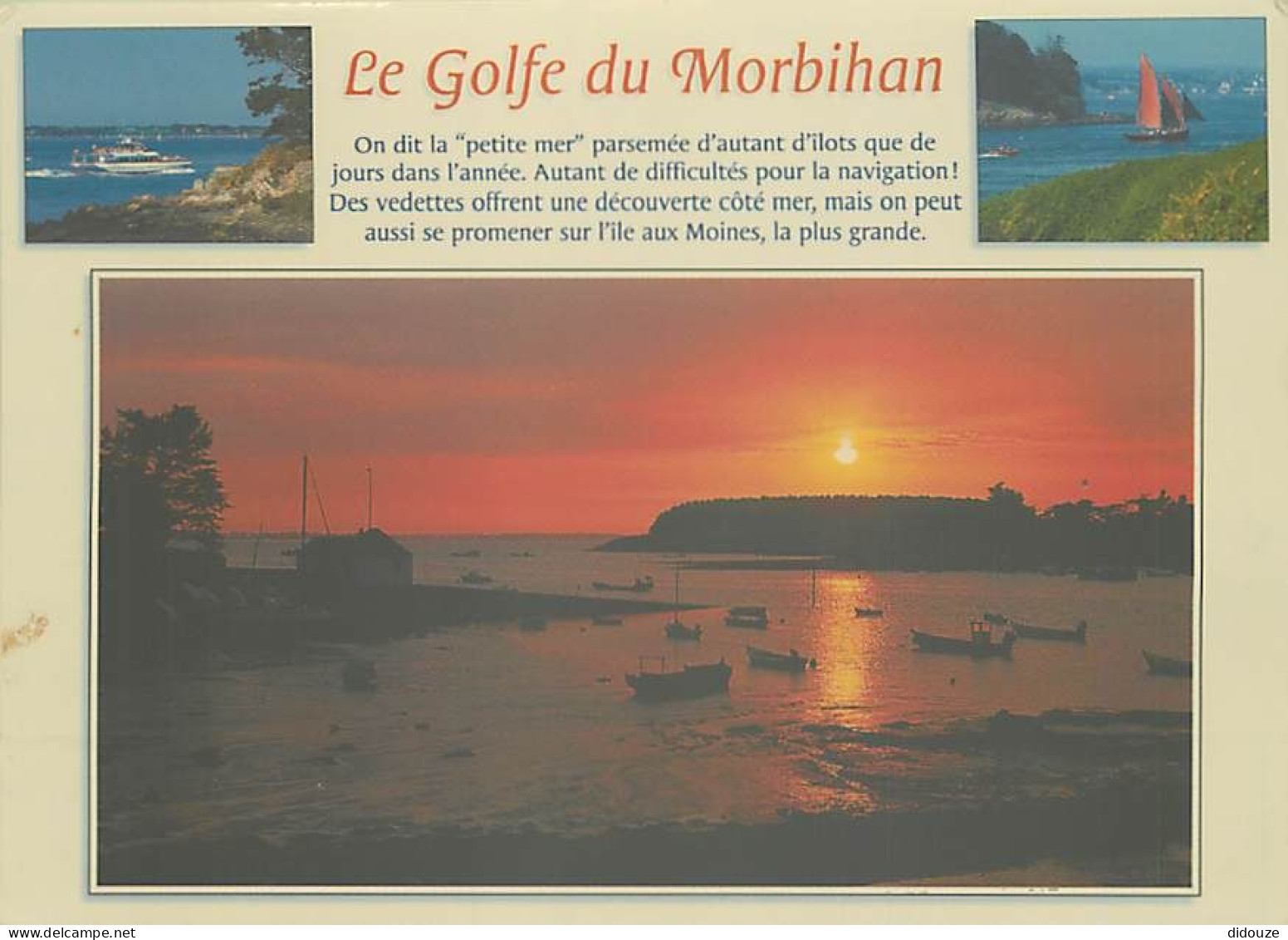 56 - Golfe Du Morbihan - Multivues - CPM - Voir Scans Recto-Verso - Sonstige & Ohne Zuordnung