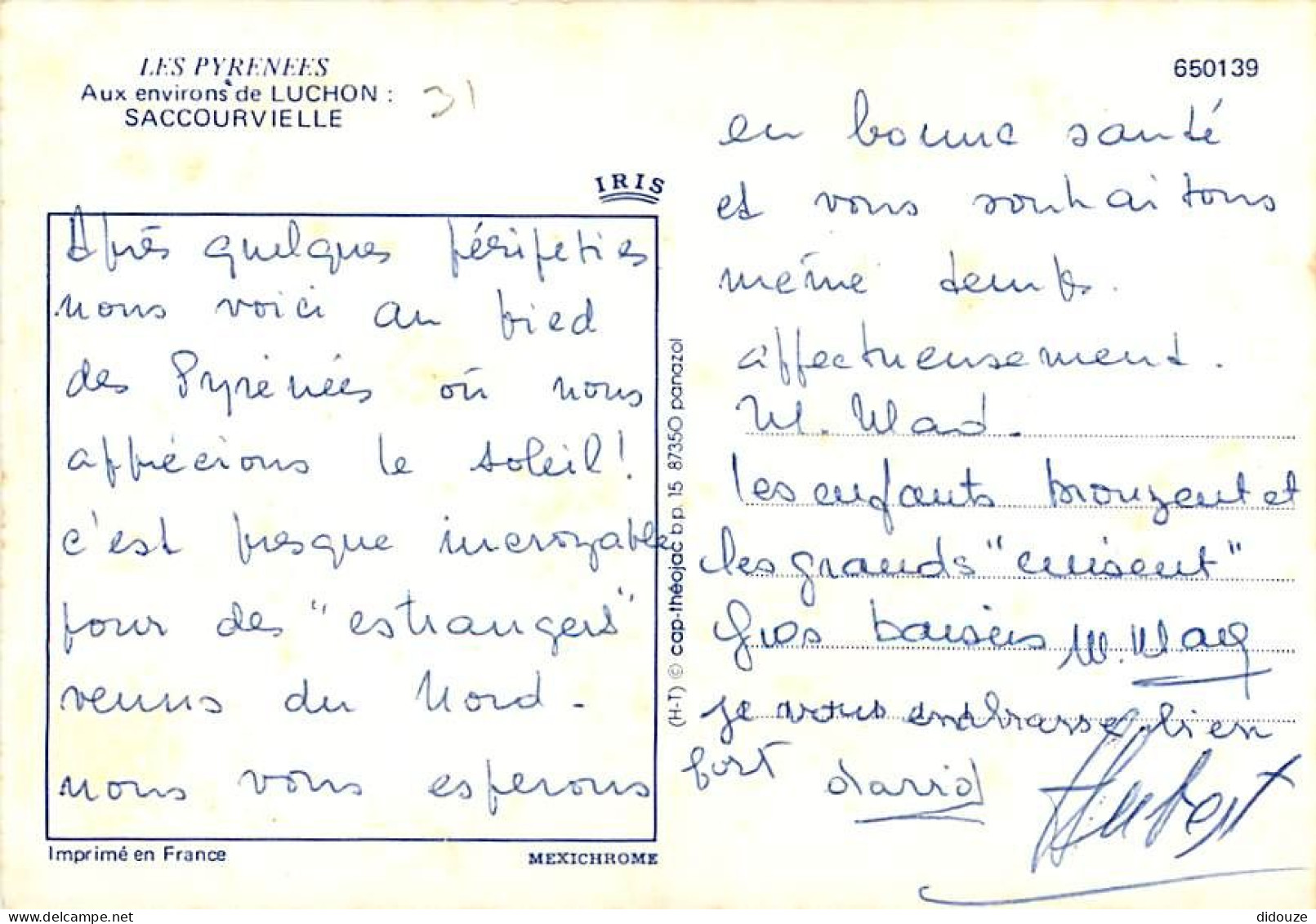 31 - Saccourvielle - CPM - Voir Scans Recto-Verso - Other & Unclassified