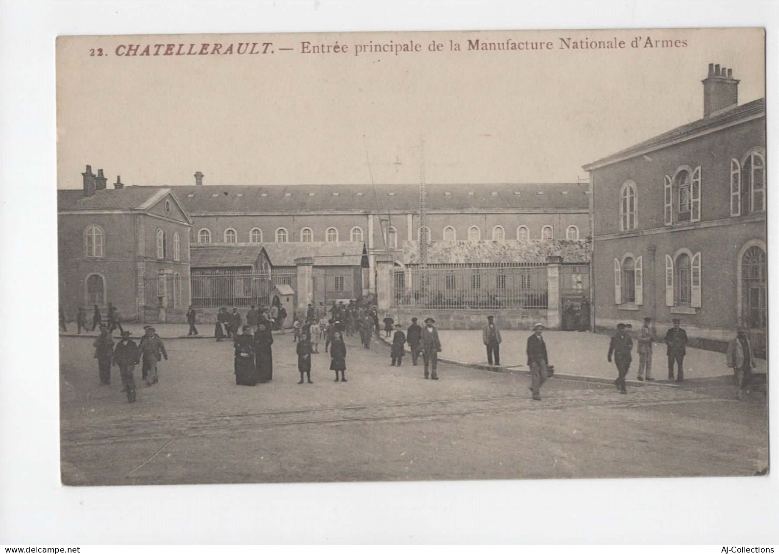 AJC - Chatellerault - Entrée Principale De La Manufacture Nationale D'armes - Chatellerault