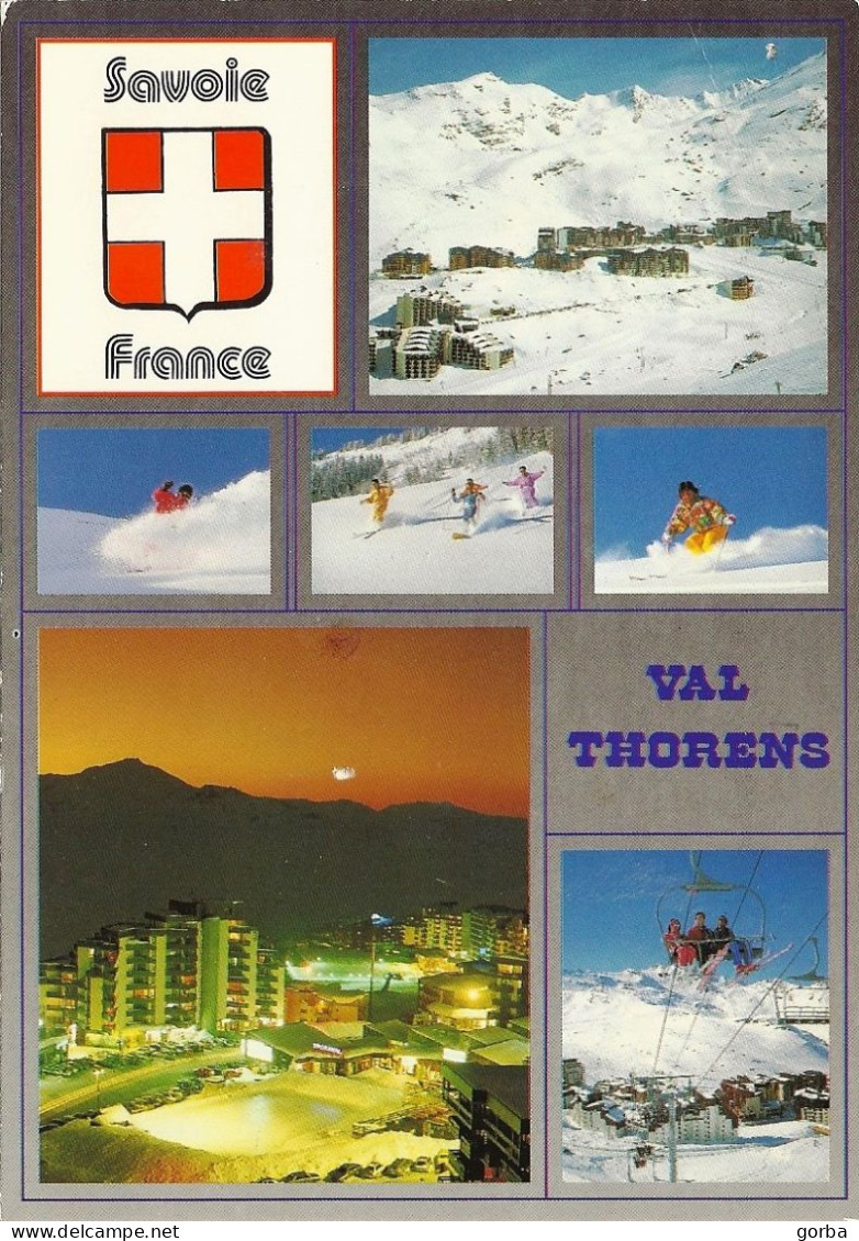 *CPM  -73 - VAL THORENS   - Multivues - Blason - Val Thorens