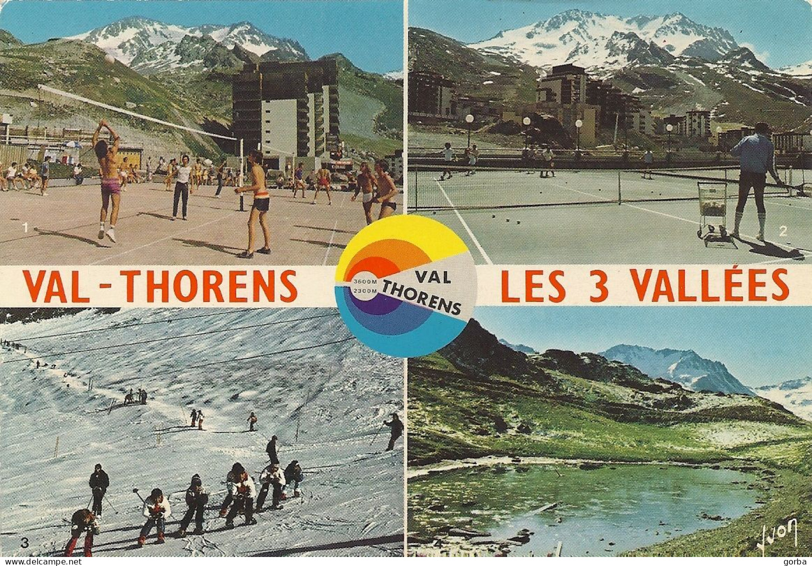 *CPM  -73 - VAL THORENS - Les 3 Vallées -  Multivues - Val Thorens