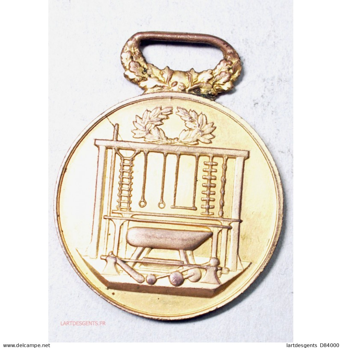 Medaille Athlétisme Ville D'Aubervilliers  1883-1884 - Professionali/Di Società