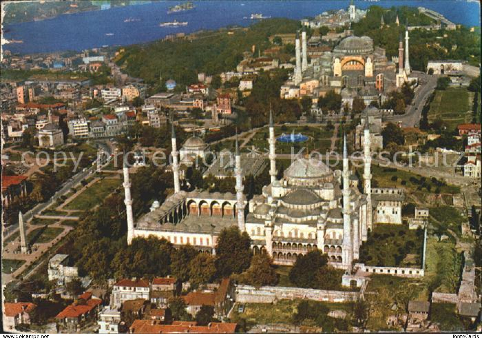 71949923 Istanbul Constantinopel Sultan Ahmet Camii Aya Sofya Muezesi  - Turkey