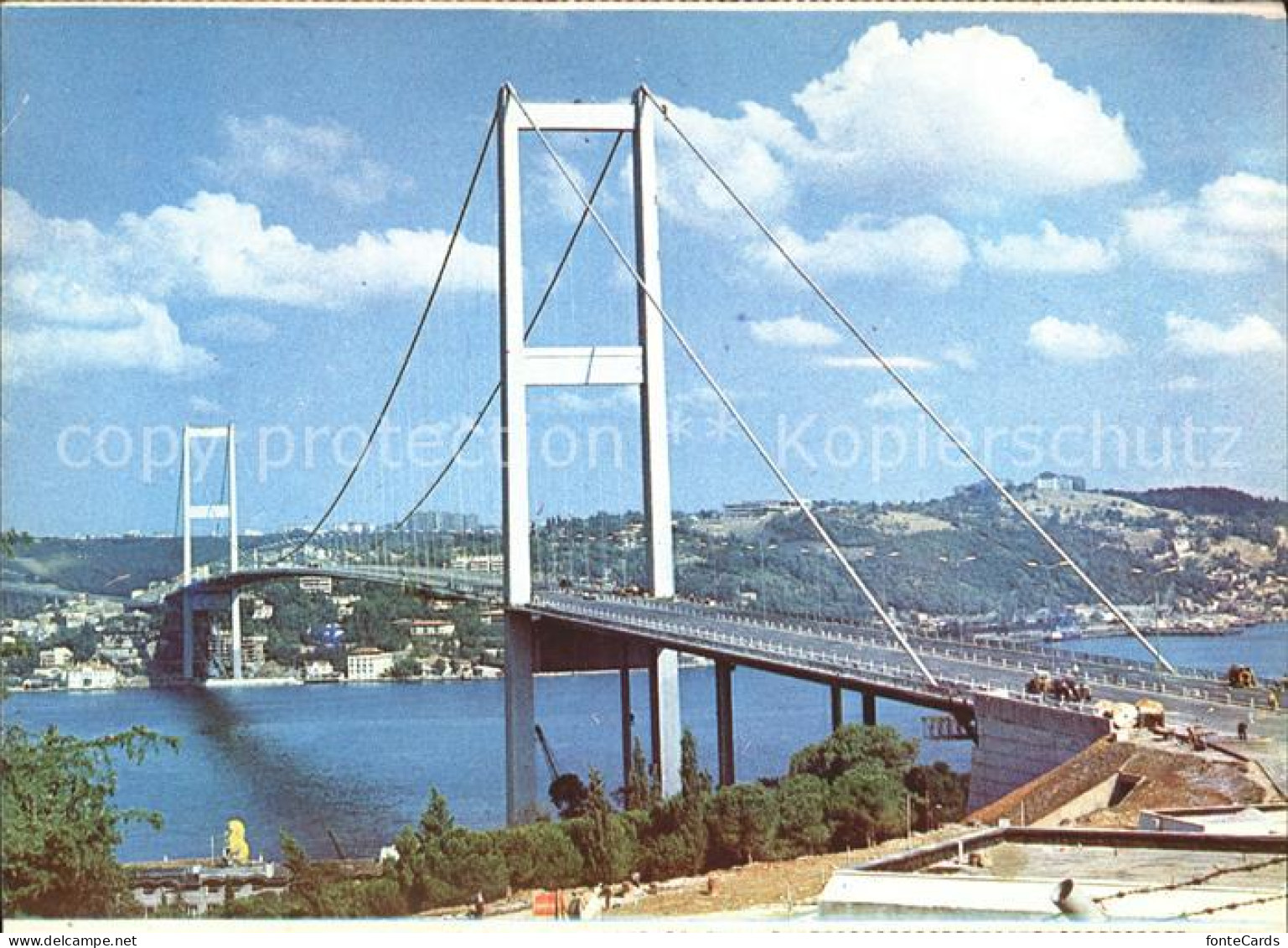 71949906 Istanbul Constantinopel Bosphorus Bridge  - Turkey