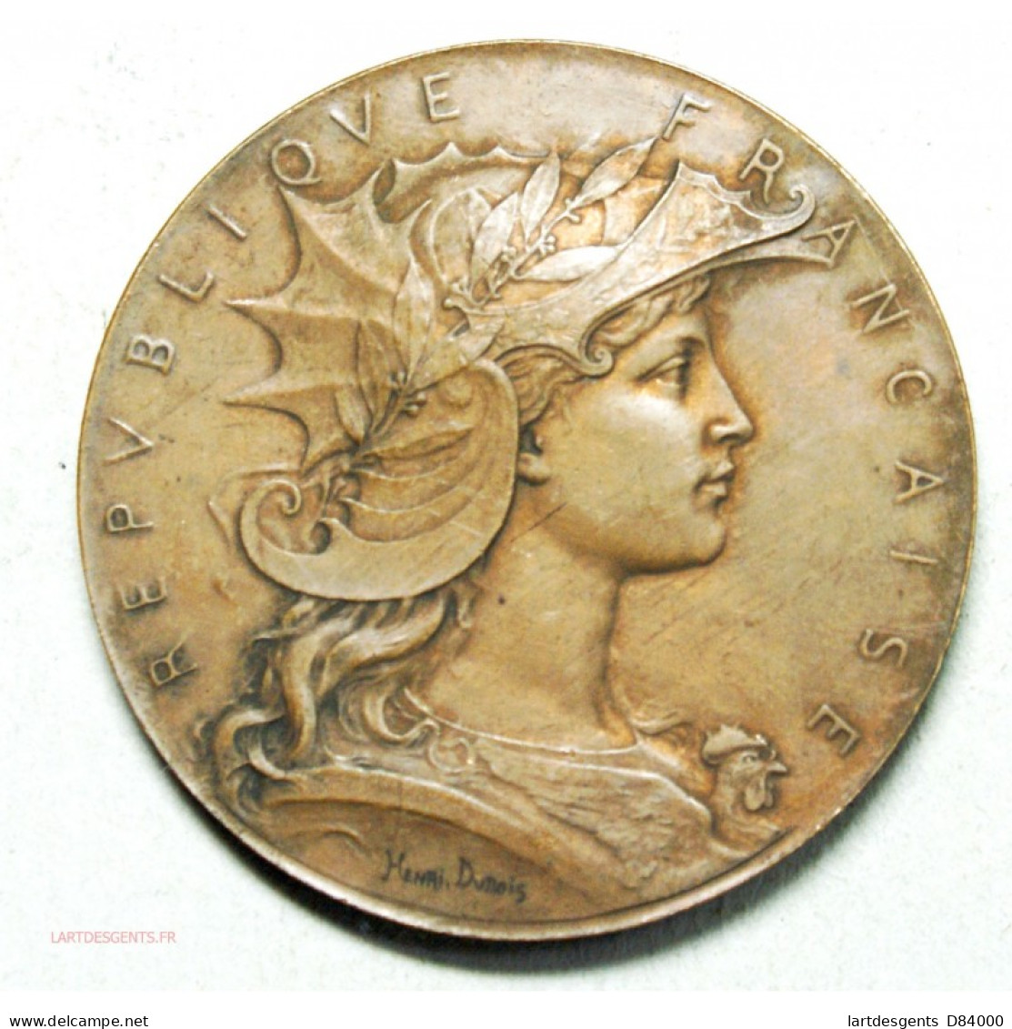 Médaille  REPUBLIQUE FRANCAISE Par H. DUBOIS - Firmen