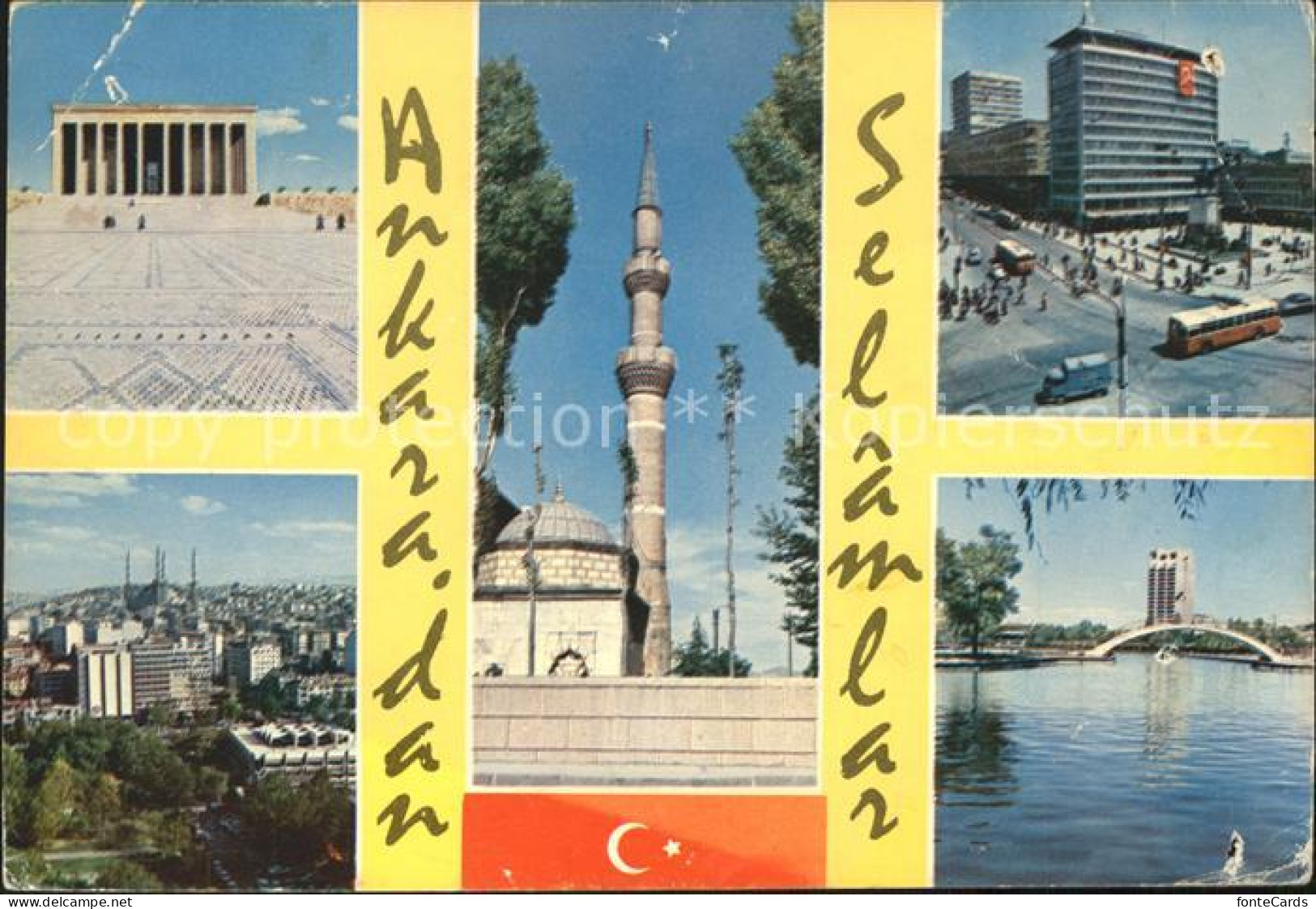 71949880 Ankara Sehirden Bes Muhtelif Goeruenues  Ankara - Turquie