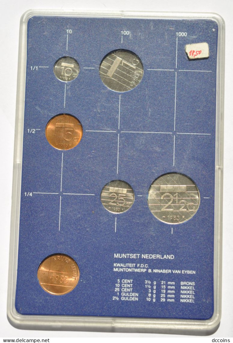 Netherland Mint Set 1983 - Jahressets & Polierte Platten