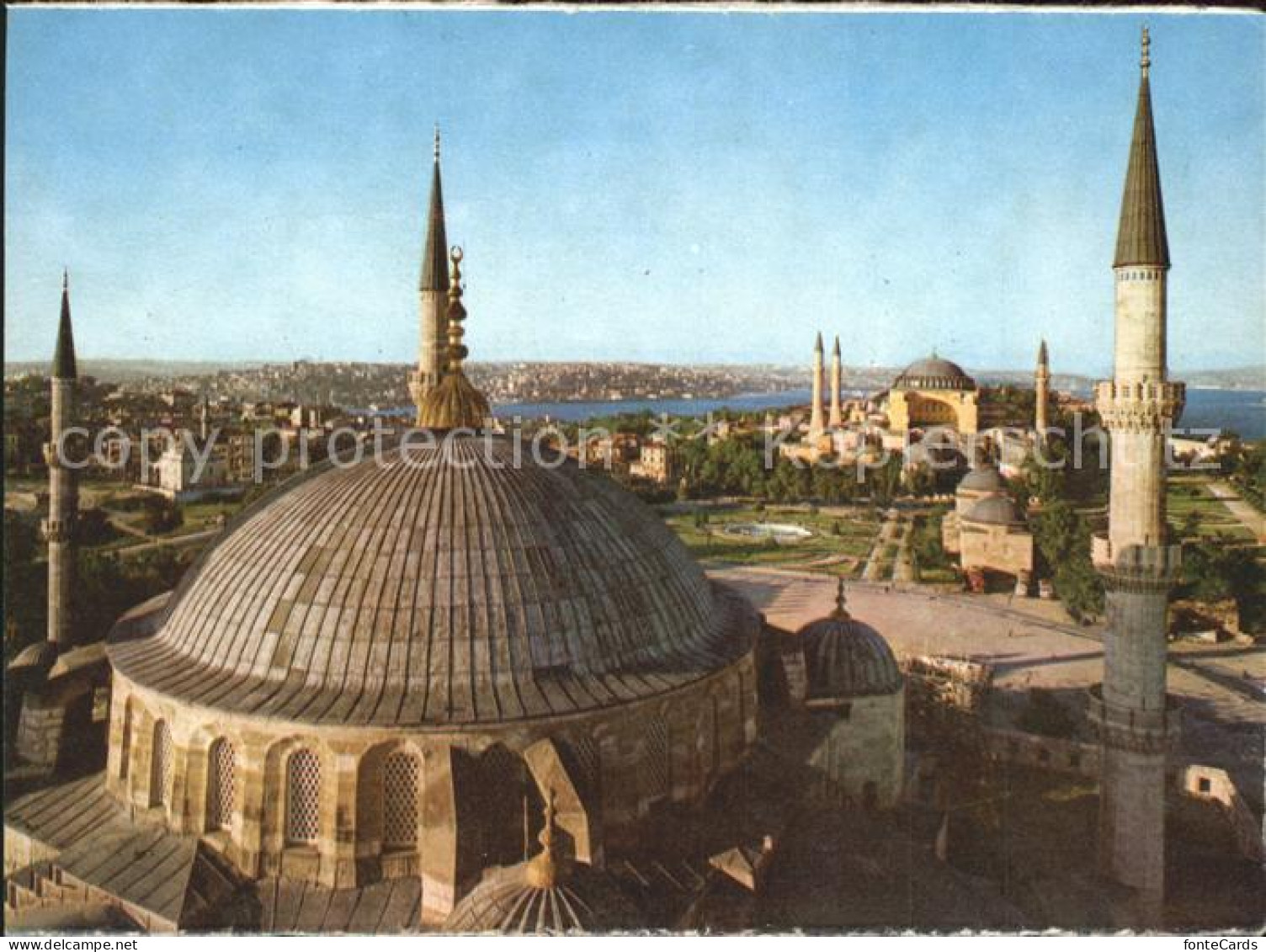 71949843 Istanbul Constantinopel Blue Mosque Saint Sophia  - Turquie