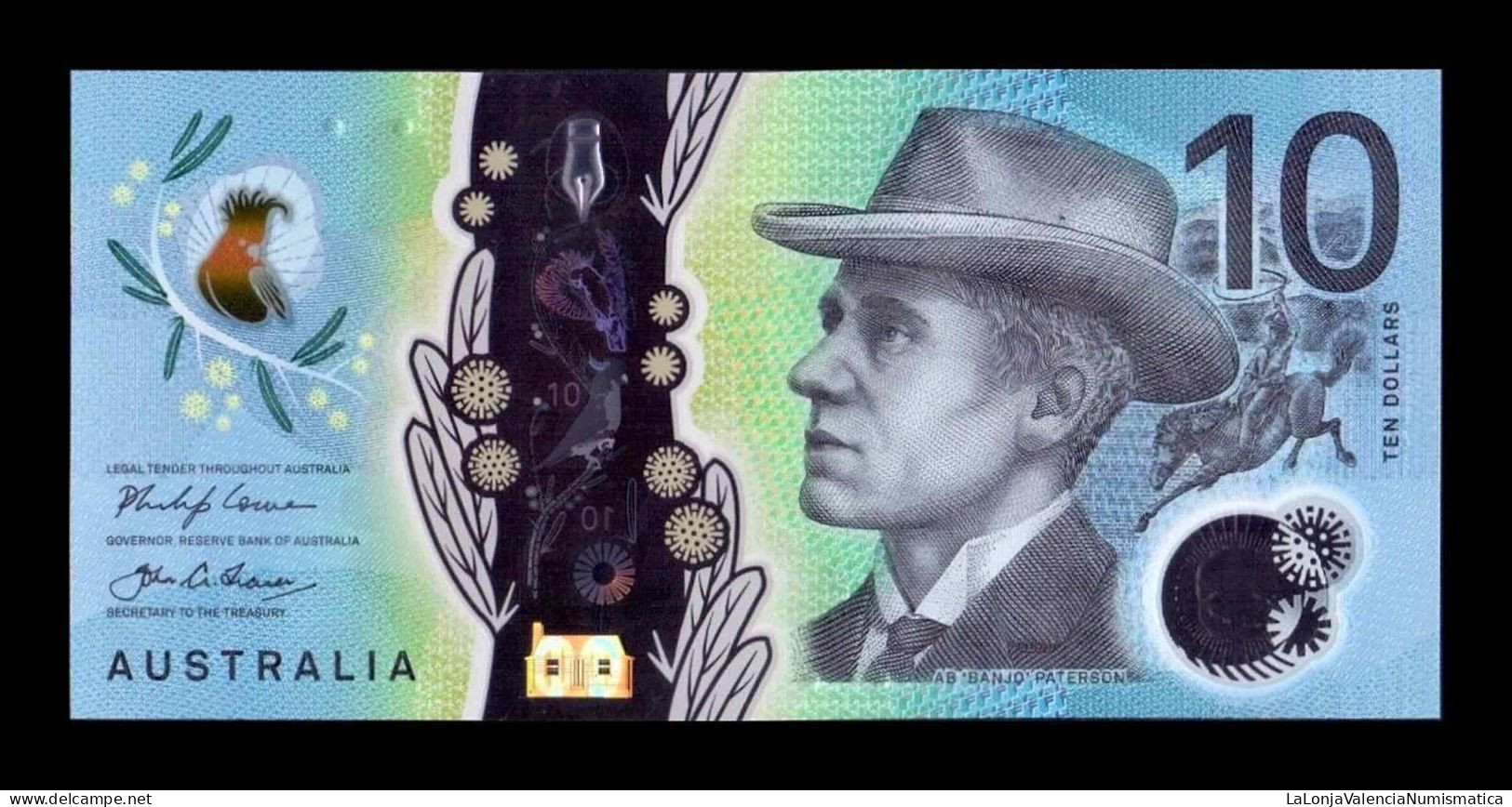 Australia 10 Dollars 2017 Pick 63 Polymer Sc Unc - 2005-... (kunststoffgeldscheine)