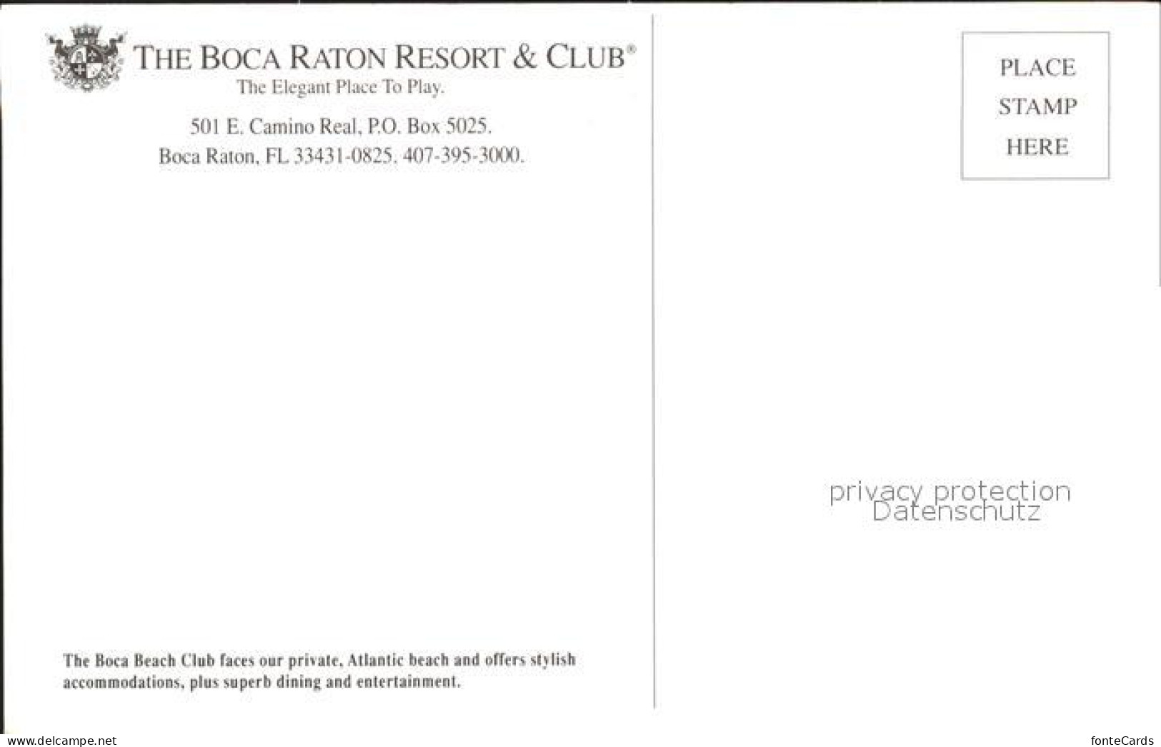 71949073 Boca_Raton The Boca Raton Resort And Club Aerial View - Autres & Non Classés