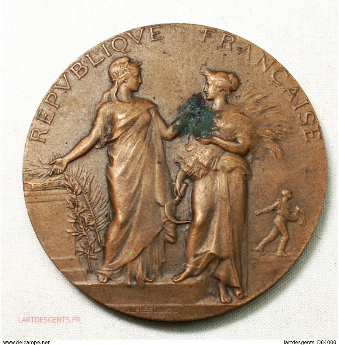 Médaille Agriculture Alphée DUBOIS, Lartdesgents - Firmen