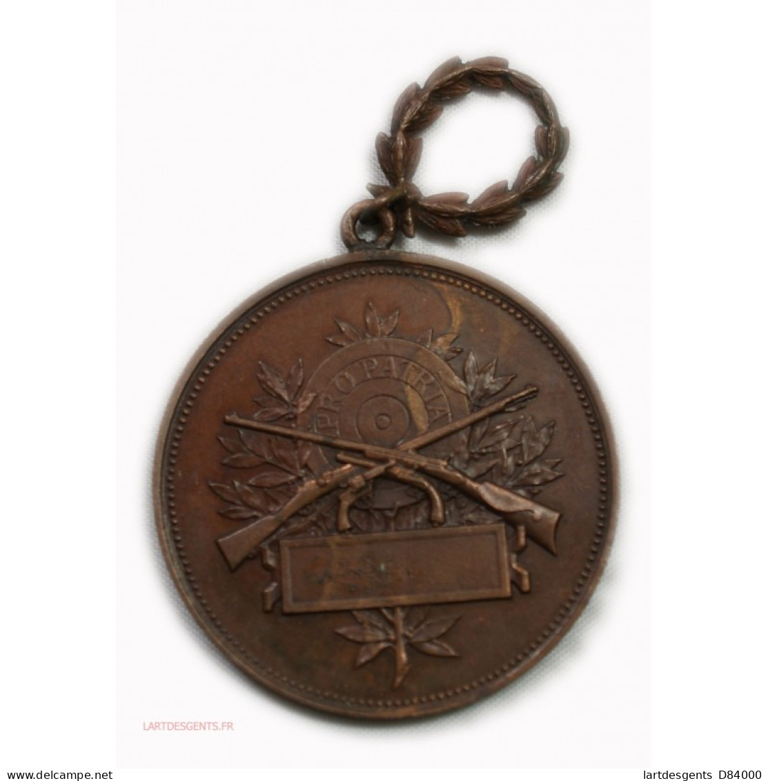 Médaille EX. LABORE. GLORIA PRO PATRIA Par VERNON - Professionnels/De Société