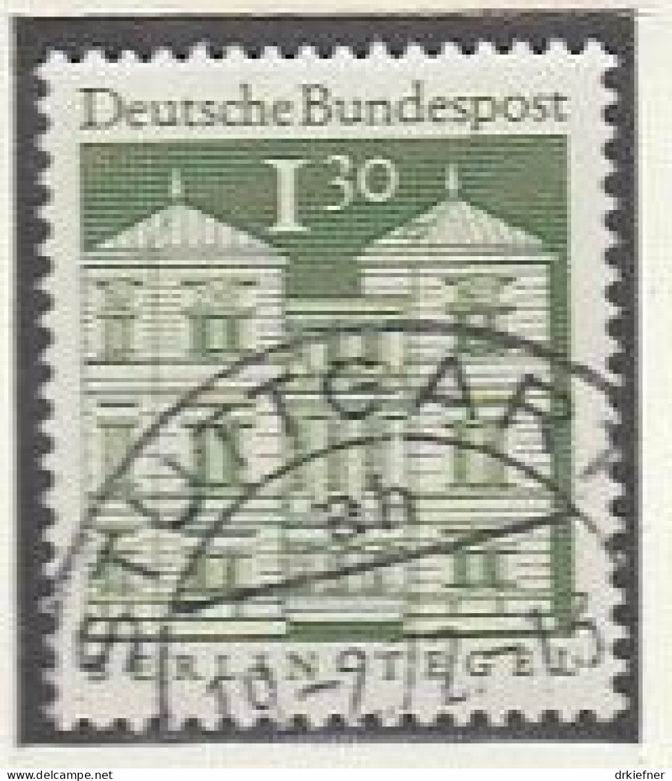 BRD  489-503, Gestempelt, Deutsche Bauwerke, 1966 - Usati