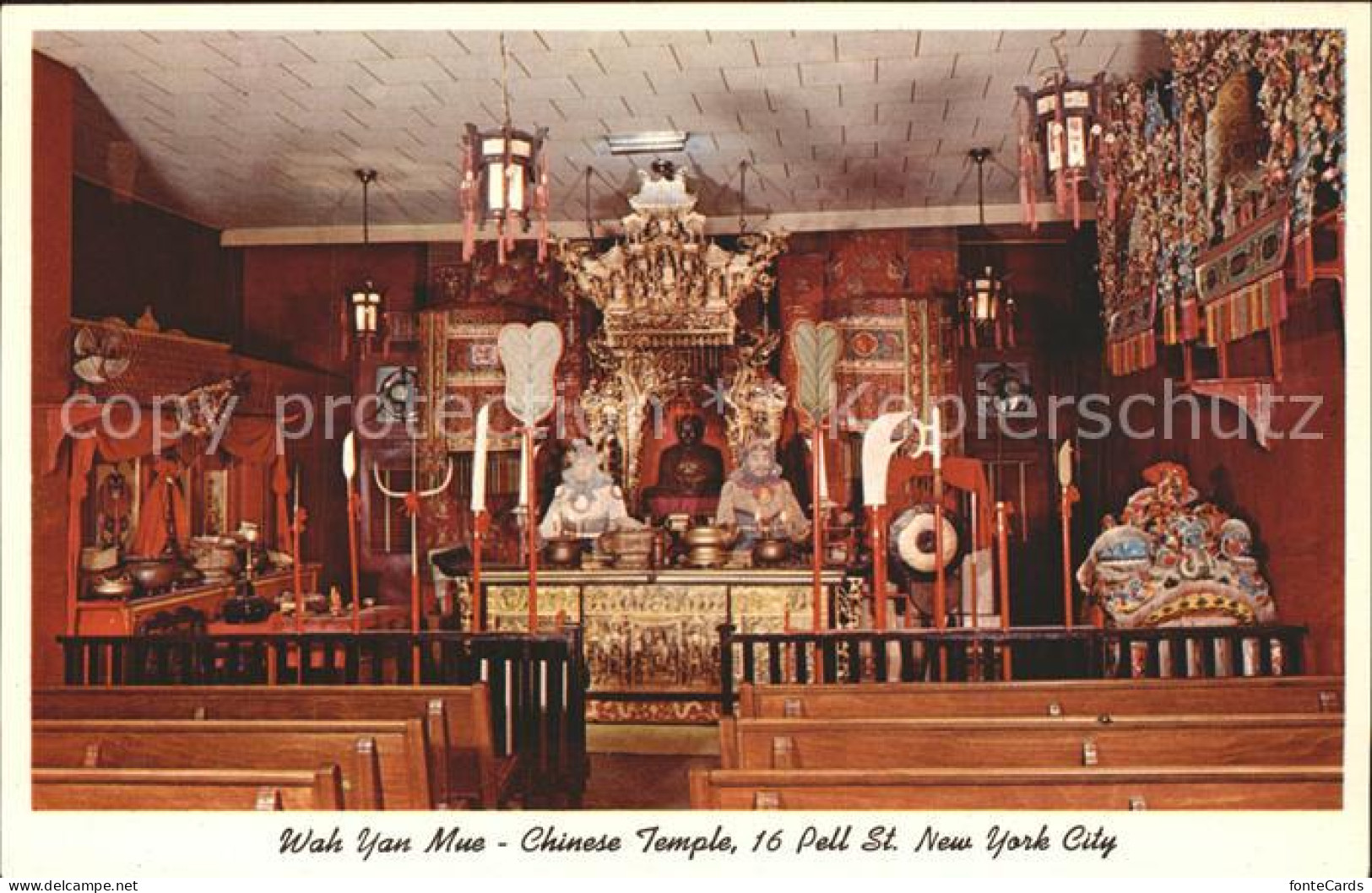 71948781 New_York_City Wah Yan Mue Chinese Temple - Sonstige & Ohne Zuordnung