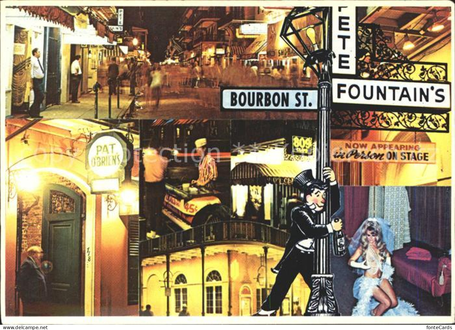 71946761 New_Orleans_Louisiana Bourbon Street Details - Andere & Zonder Classificatie