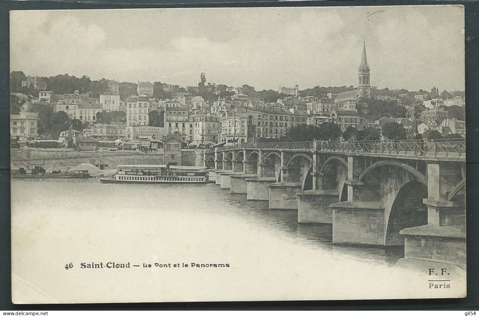 Saint Cloud Le Pont Et Le Panorama - Mab 5979 - Saint Cloud