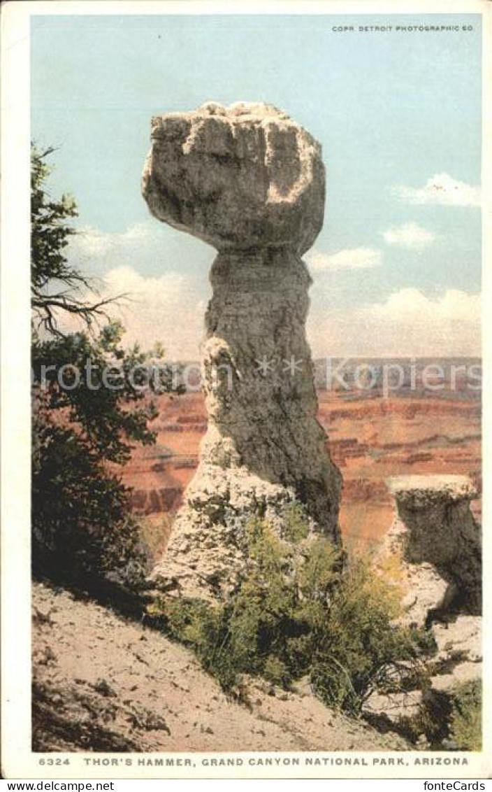 71911276 Grand Canyon Thors Hammer National-Park Grand Canyon - Altri & Non Classificati