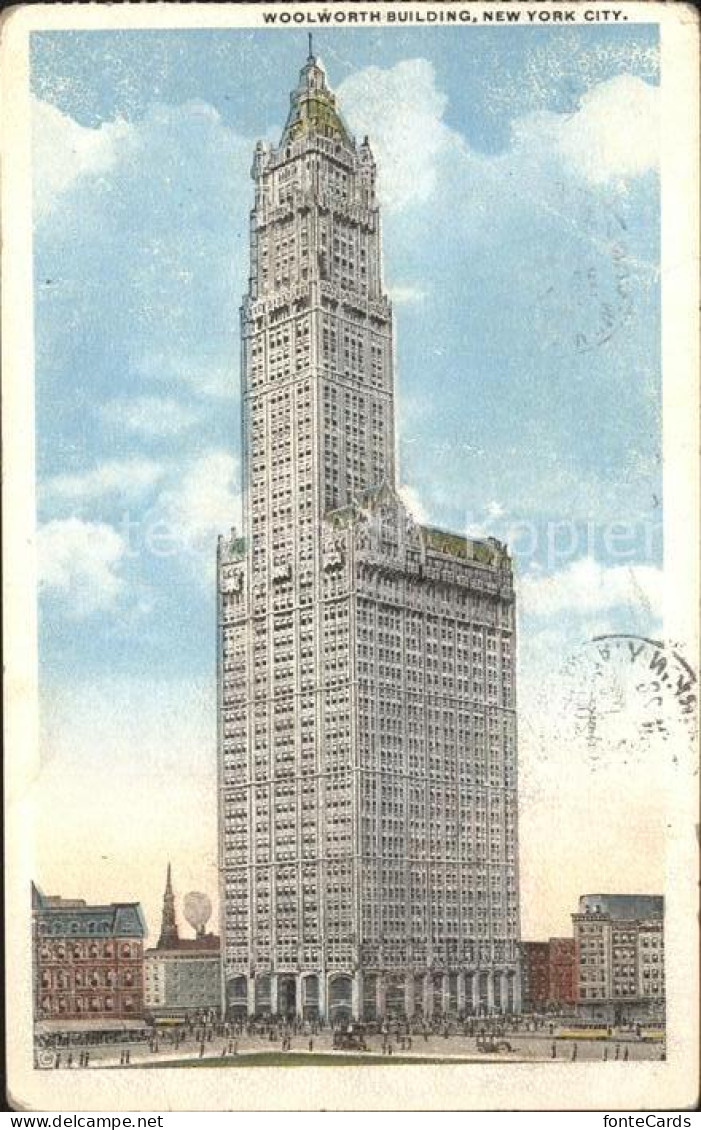 71901742 New_York_City Woolworth Building - Other & Unclassified