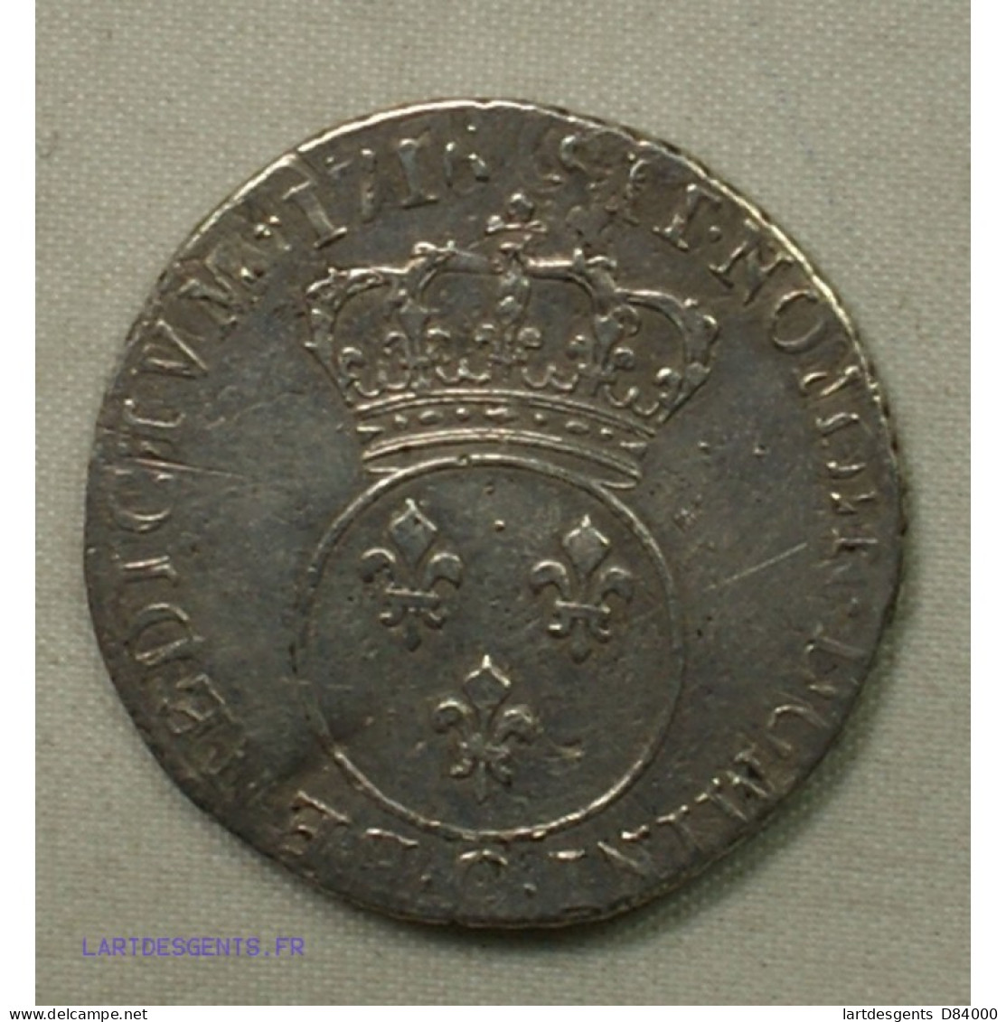 FRANCE ROYALE - Quart écu Vertugadin Louis XV 1716 C CAEN TTB , Lartdesgents - 1715-1774 Luigi XV Il Beneamato