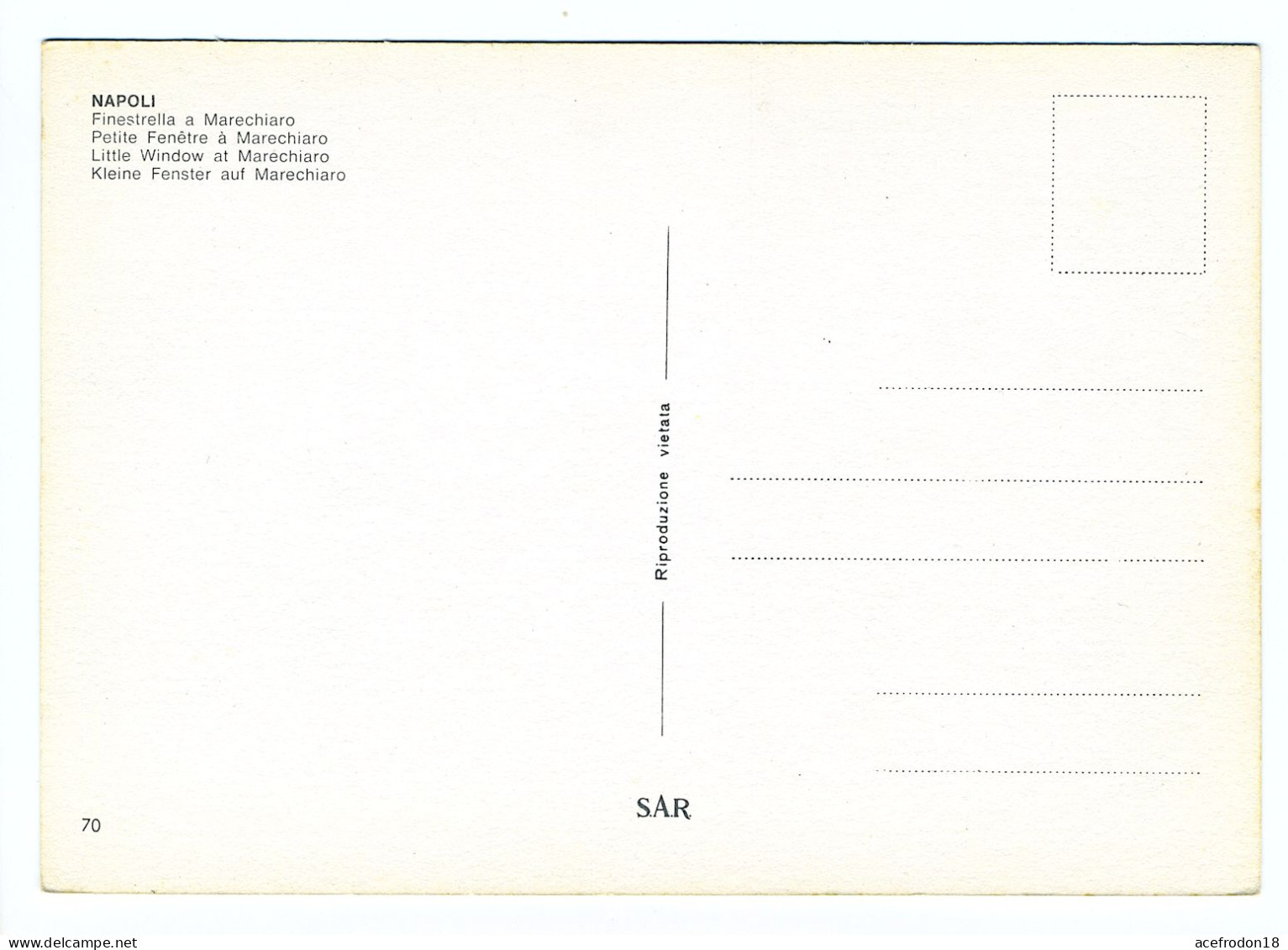 NAPOLI - Finestrella A Marechiaro - Napoli (Naples)