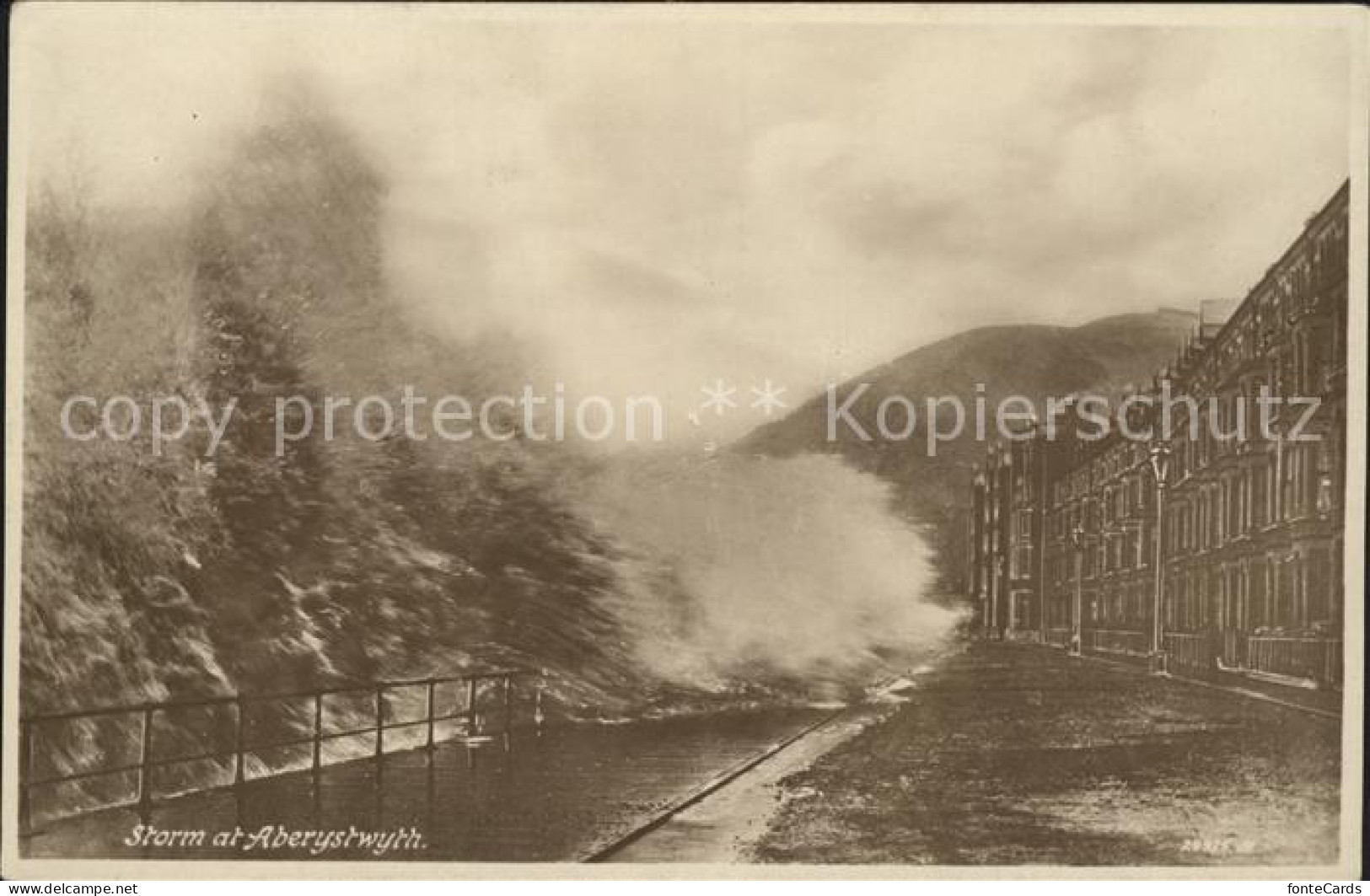 71897193 Aberystwyth Bronglais Storm  - Sonstige & Ohne Zuordnung