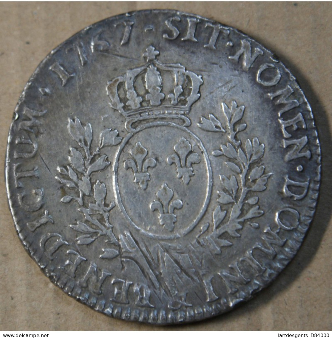 ROYALE FR - Louis XV ECU 1767 & AIX, Lartdesgents.fr - 1715-1774 Louis XV Le Bien-Aimé