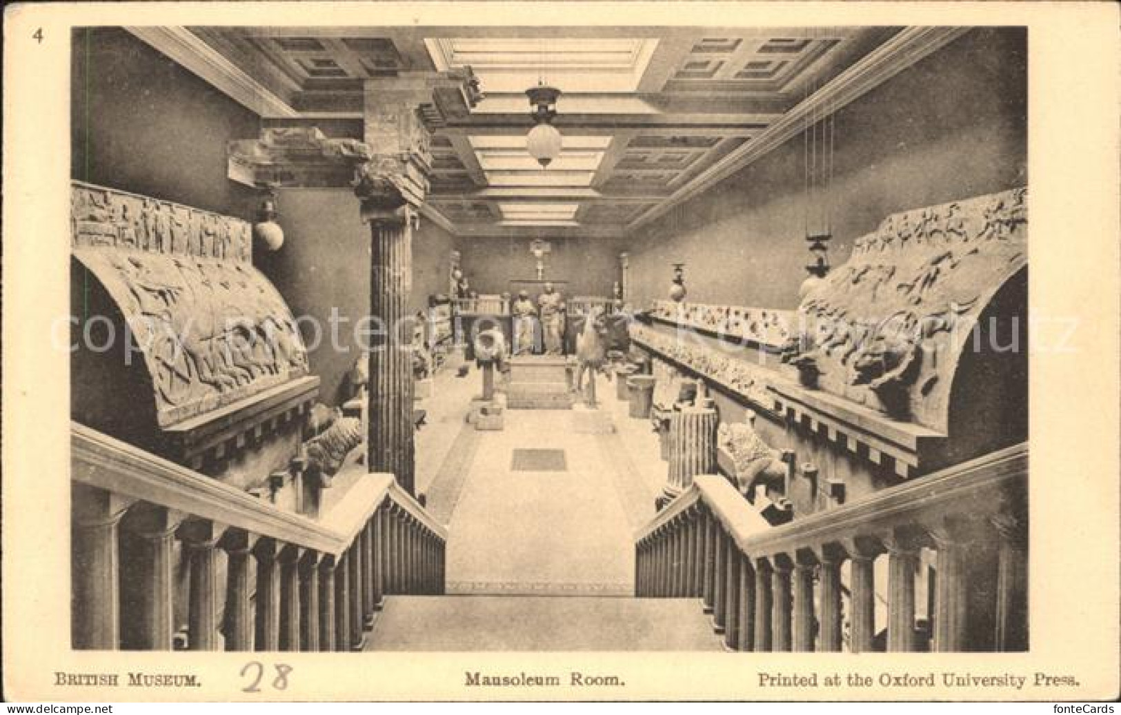 71893160 London Britisch Museum Mausoleum Room - Altri & Non Classificati