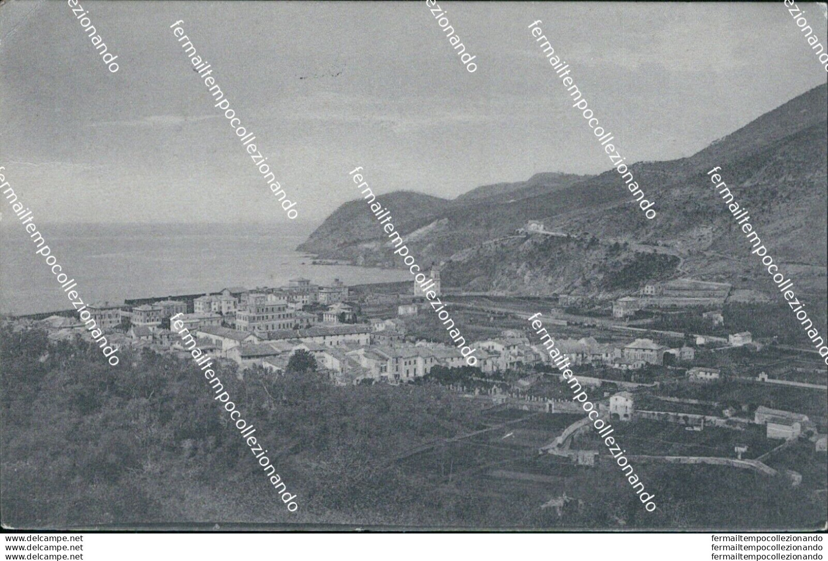 Bq362 Cartolina Levanto Occidentale 1911 Provincia Di La Spezia - La Spezia