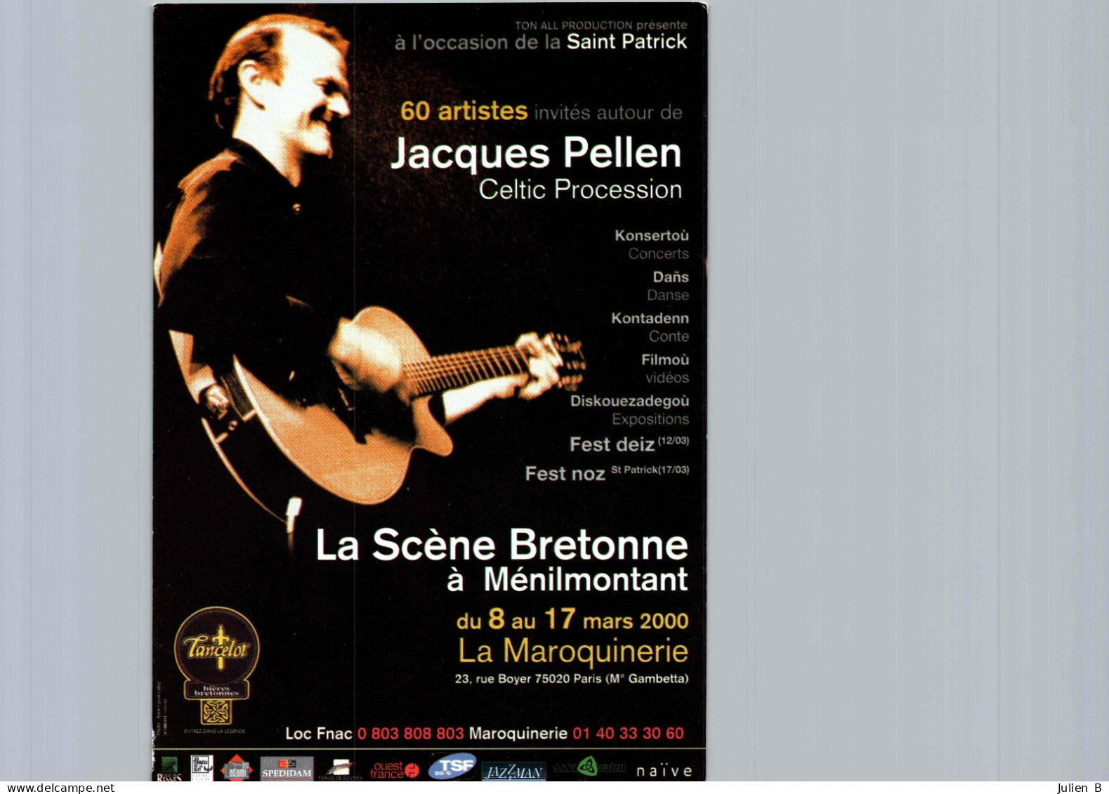 La Scène Bretonne à Ménilmontant Mars 2000 - Musique Et Musiciens