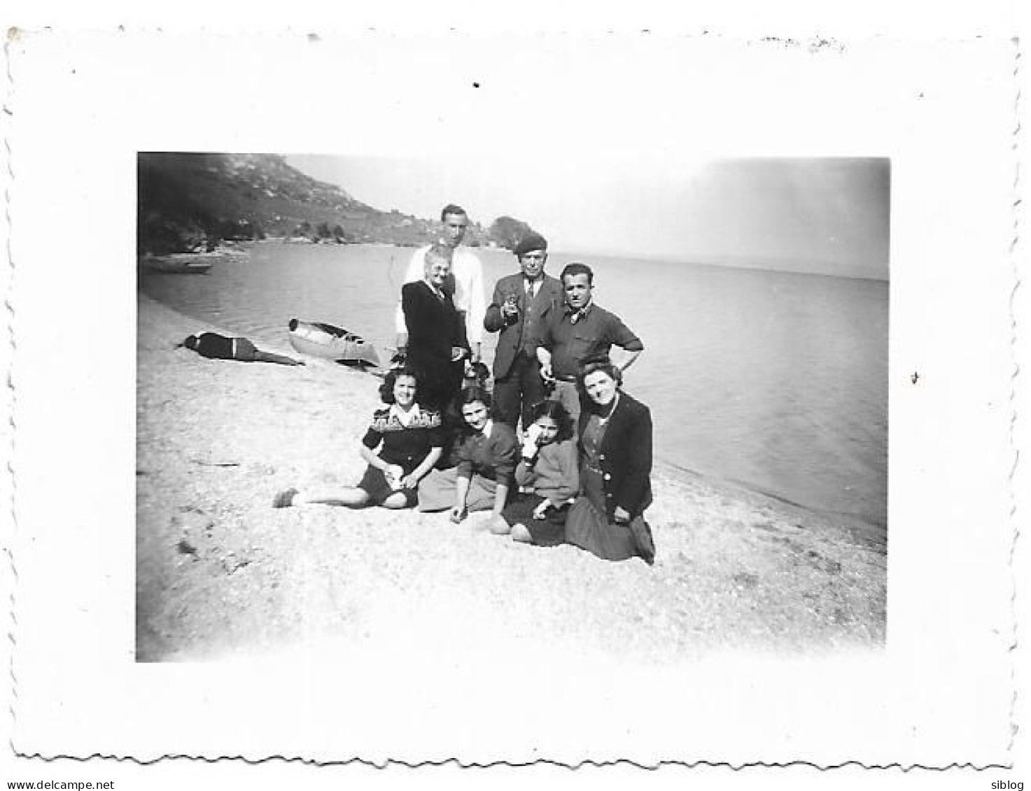 PHOTO - Plage Du RANQUET - ISTRES - 1948  - Ft 8 X 6 Cm - Lieux