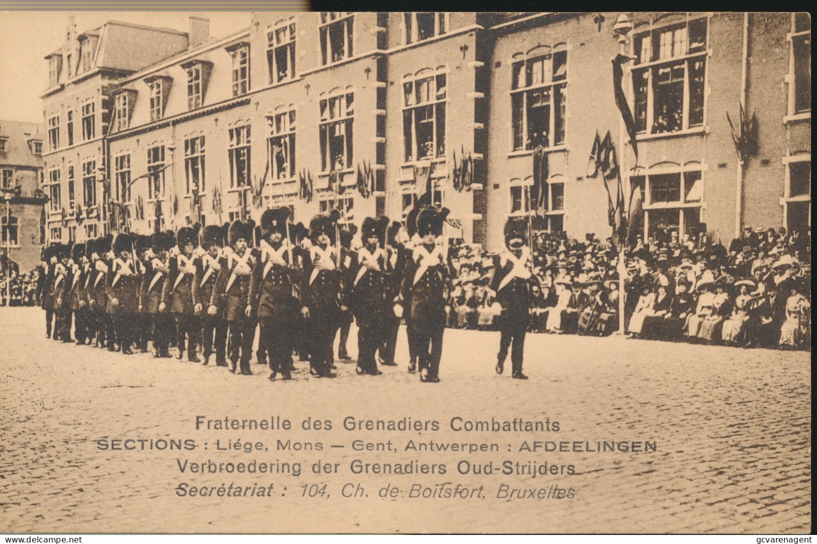 FRATERNELLE DES GRENADIERS COMBATTANTS - Feiern, Ereignisse