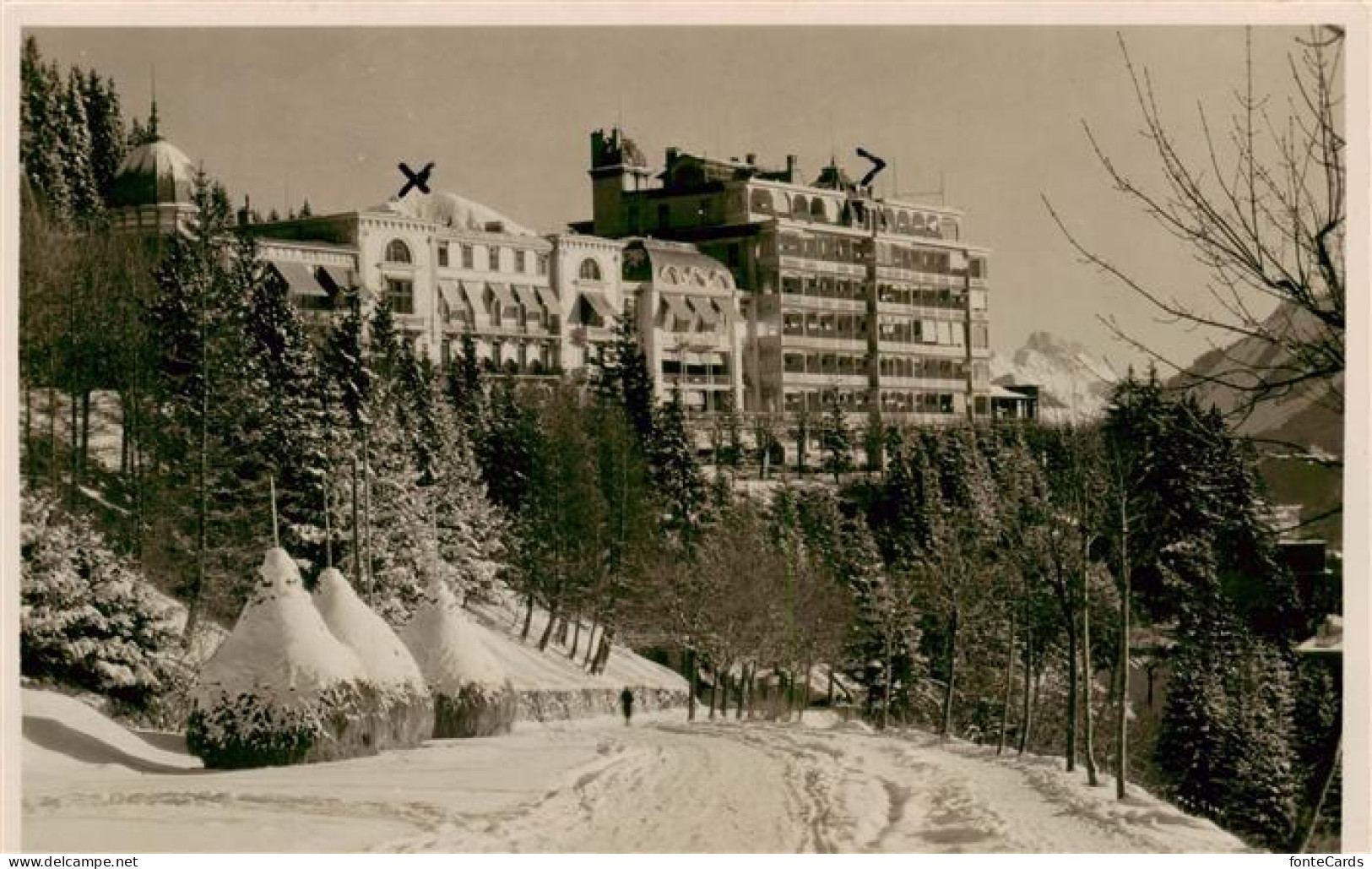 13955606 Leysin_VD Hôtel Mont Blanc - Otros & Sin Clasificación