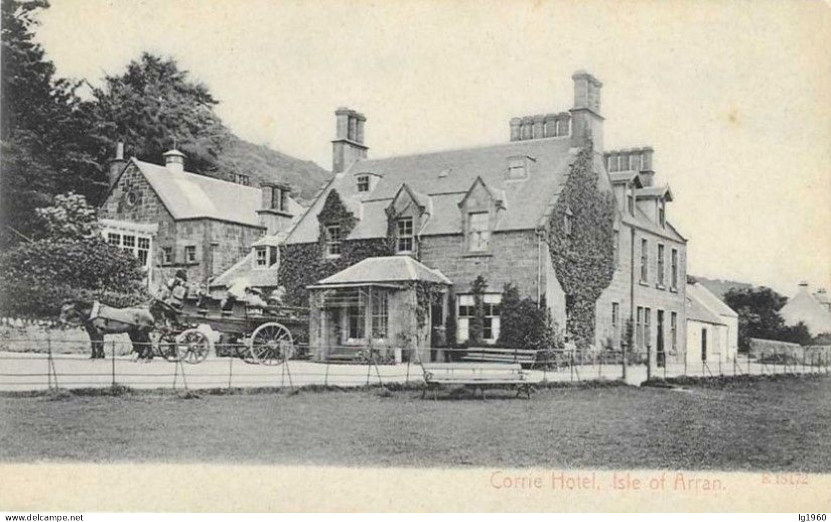 ISLE Of ARRAN - CORRIE HOTEL - Card In Very Good Condition! - Ayrshire