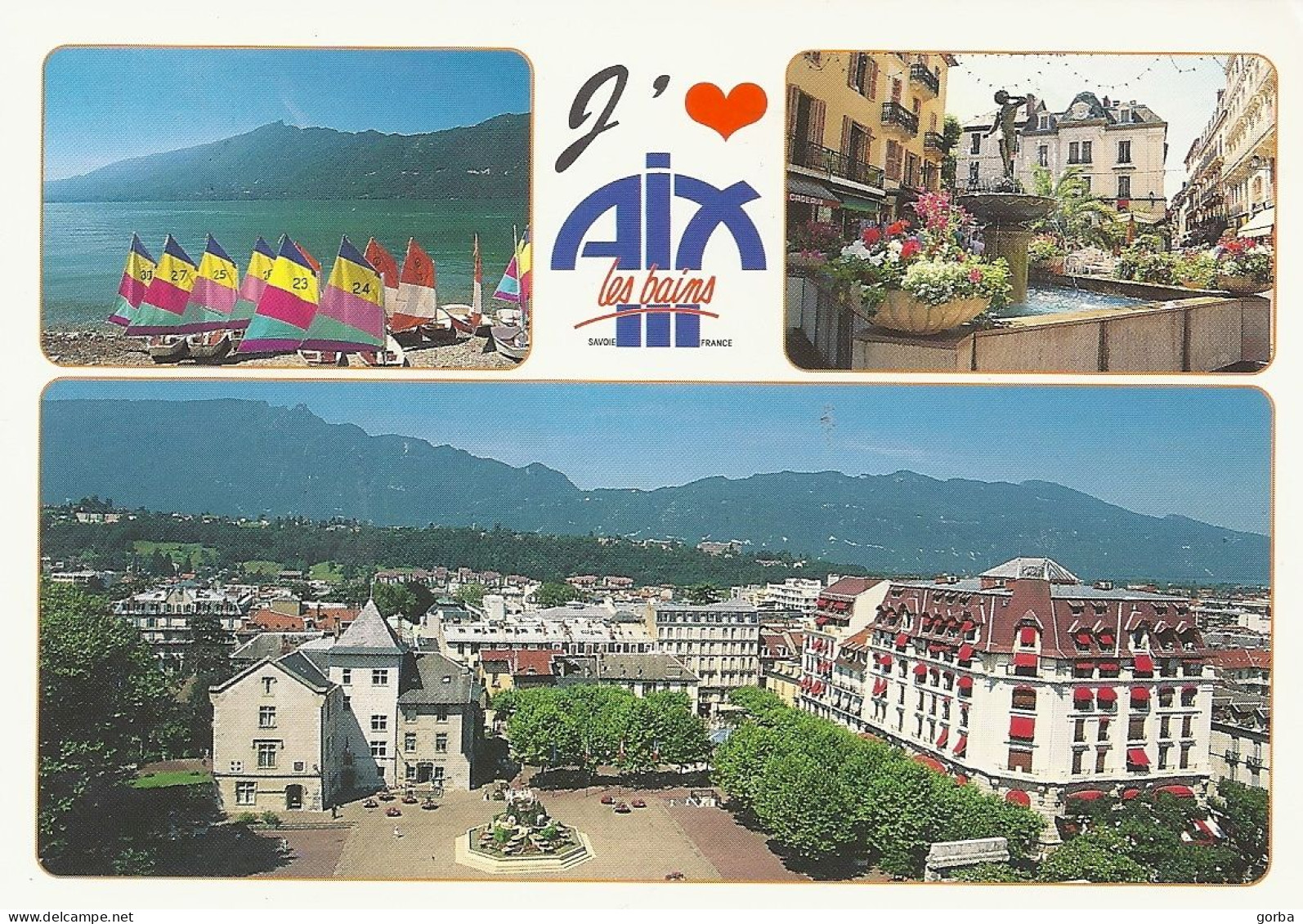 *CPM - 73 - AIX Les BAINS - Multivues - - Aix Les Bains