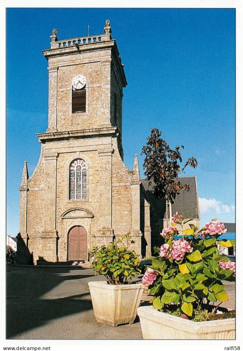 1 AK Frankreich * Die Kirche Von Saint Saturnin In Sarzeau - Département Morbihan * - Sarzeau