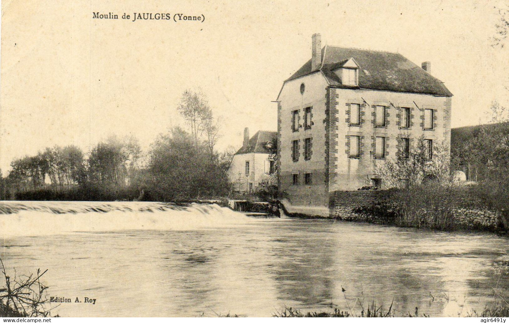 - JAULGES (89) -  Le Moulin Sur L'Armançon  -27044- - Altri & Non Classificati