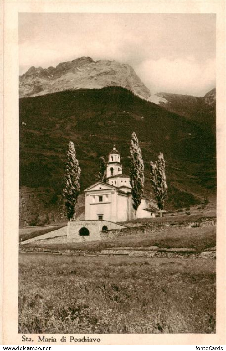 13955537 Poschiavo_GR Kirche Santa Maria - Sonstige & Ohne Zuordnung