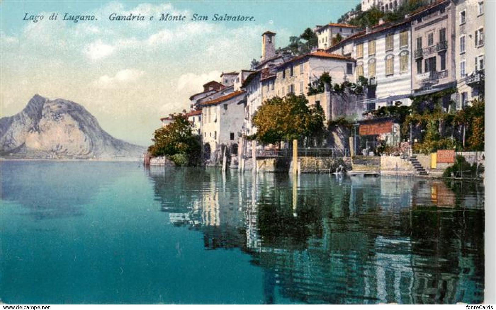 13955527 Gandria_Lago_di_Lugano E Monte San Salvatore - Autres & Non Classés