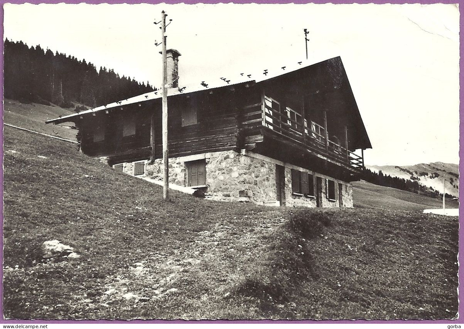 *CPSM -73 - HAUTELUCE - Chalet De NANTAILLI Les PEMONTS - Verrerie SOUCHON - Rare - Autres & Non Classés