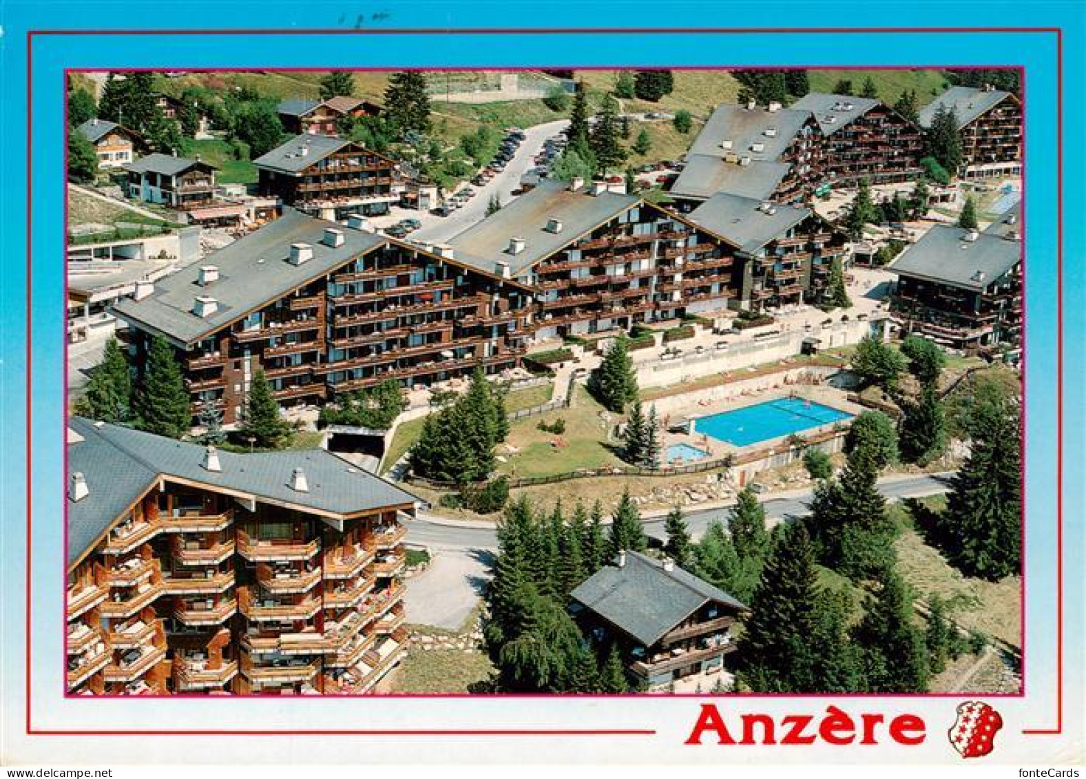 13955376 Anzere Hotels Swimming Pool - Sonstige & Ohne Zuordnung