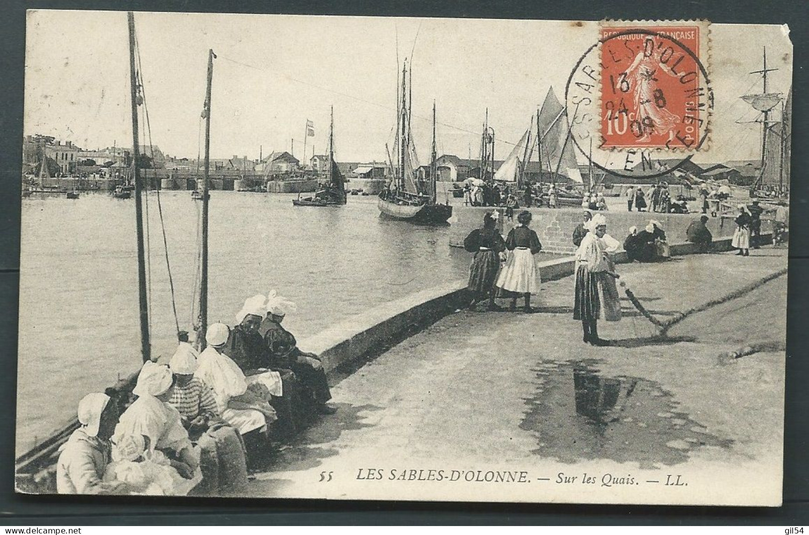 Les Sables D'olonne  -  Sur Les Quais - Mab 5982 - Sables D'Olonne