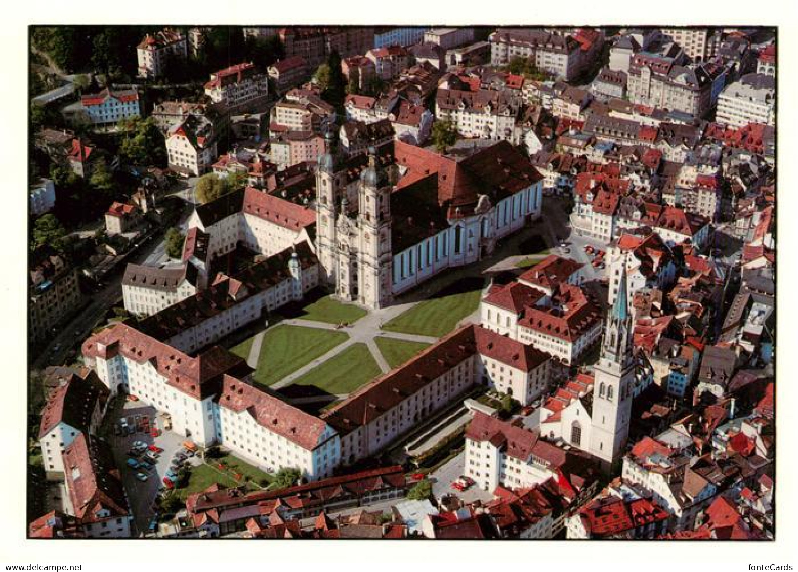 13954326 St_Gallen_SG Kathedrale Und Regierungsgebaeude - Andere & Zonder Classificatie