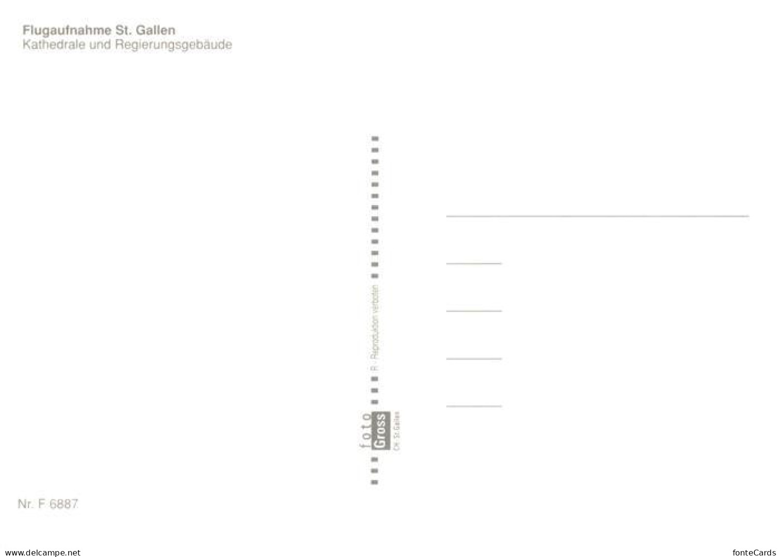 13954326 St_Gallen_SG Kathedrale Und Regierungsgebaeude - Sonstige & Ohne Zuordnung