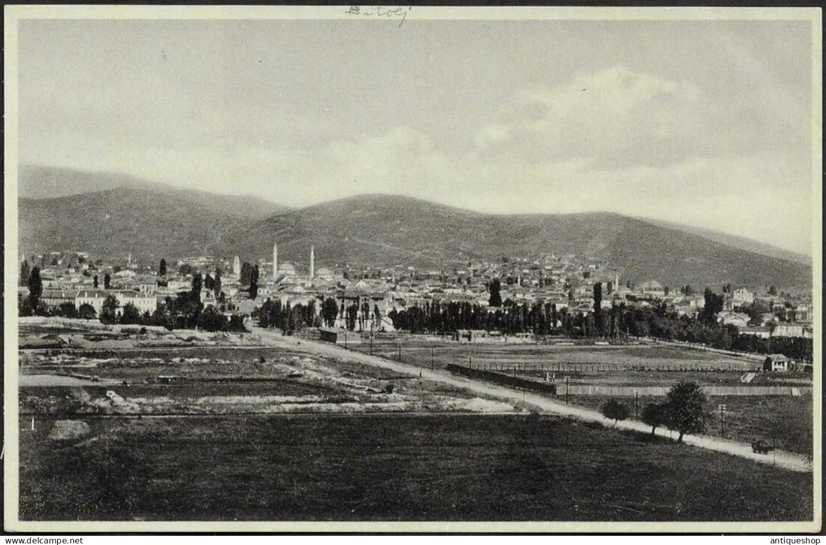 North Macedonia-----Bitolj-----old Postcard - Noord-Macedonië