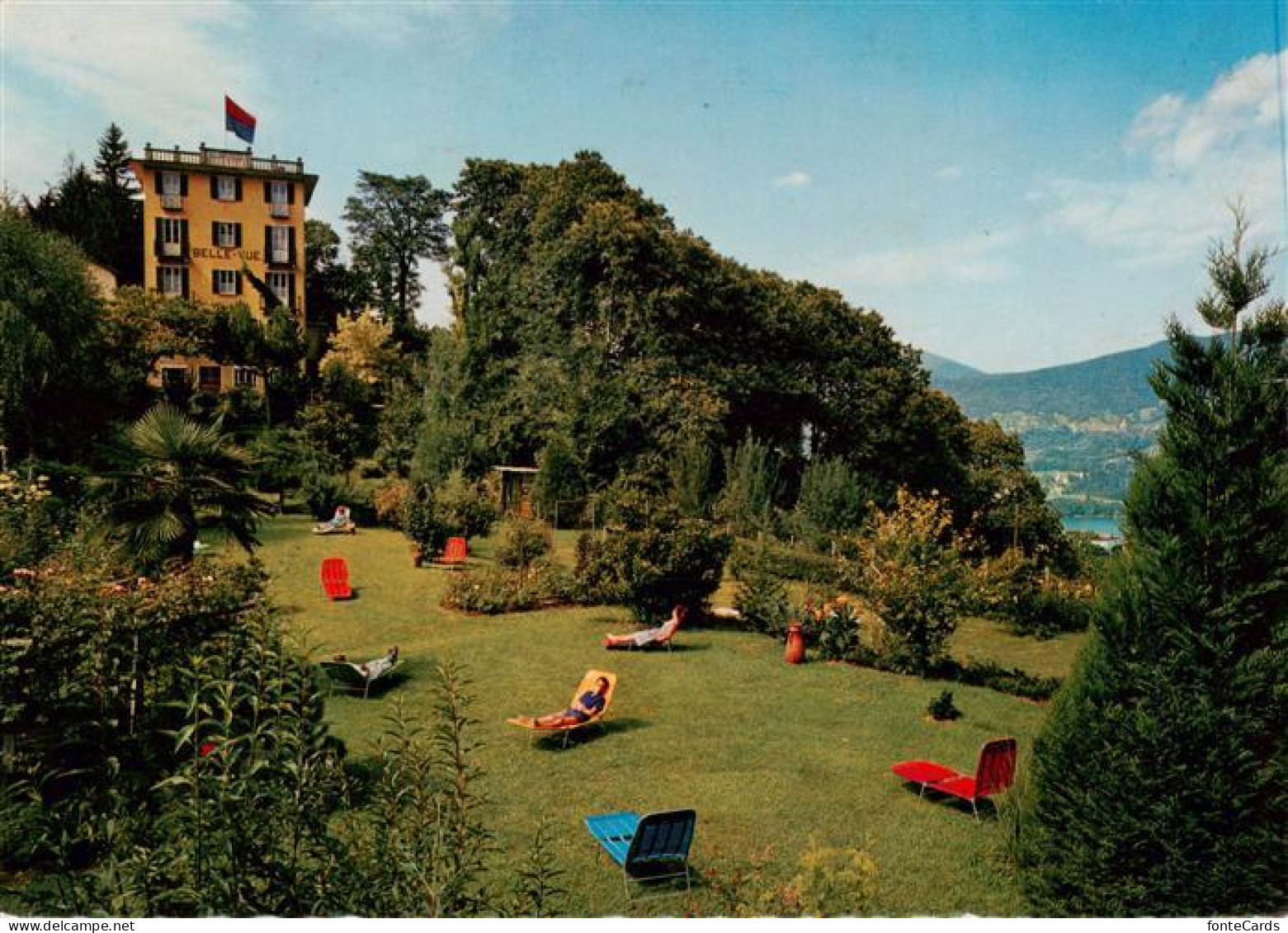 13953716 Montagnola_TI Albergo Bellavista Bellevue - Sonstige & Ohne Zuordnung