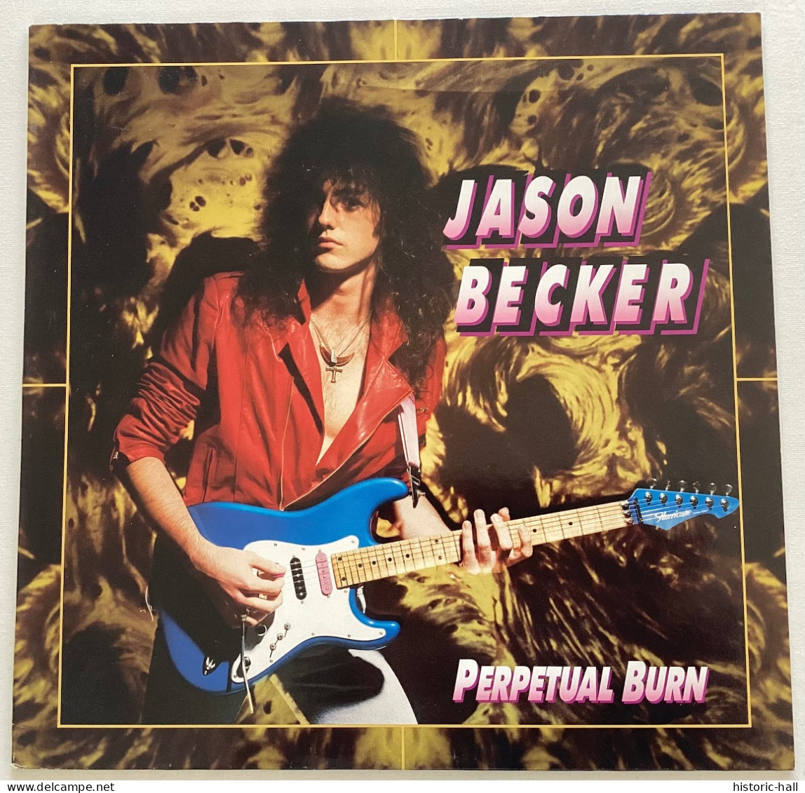 JASON BECKER - Perpetual Burn - LP - 1988 - Holland Press - Hard Rock En Metal